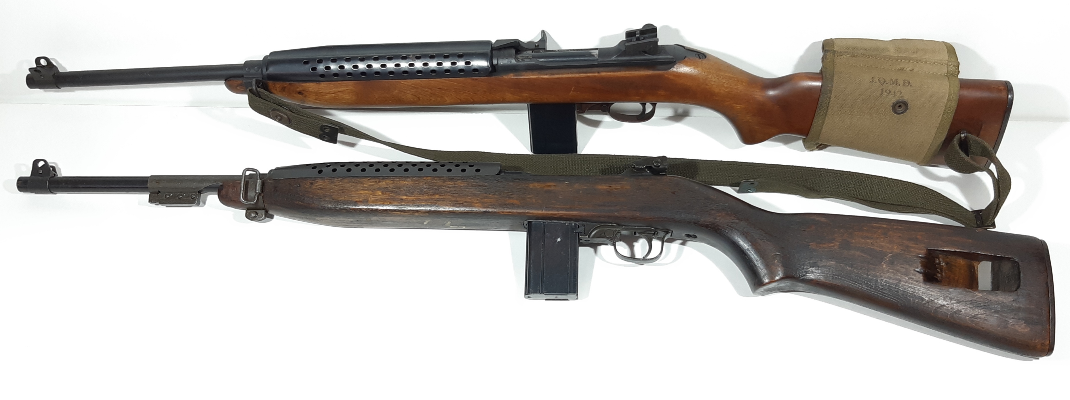 M1 Carbine mit Blechhandschutz